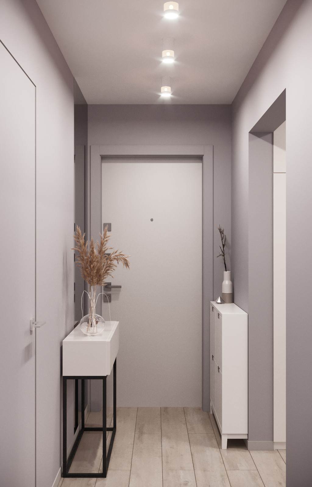 Минималистичная прихожая