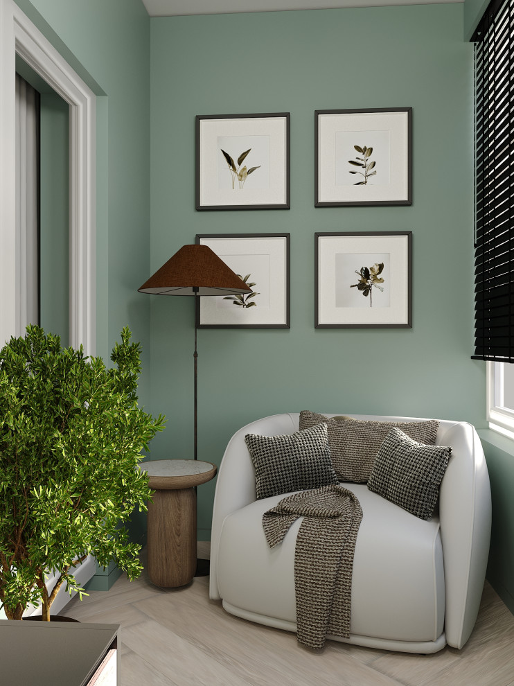 Спальня с японским акцентом.