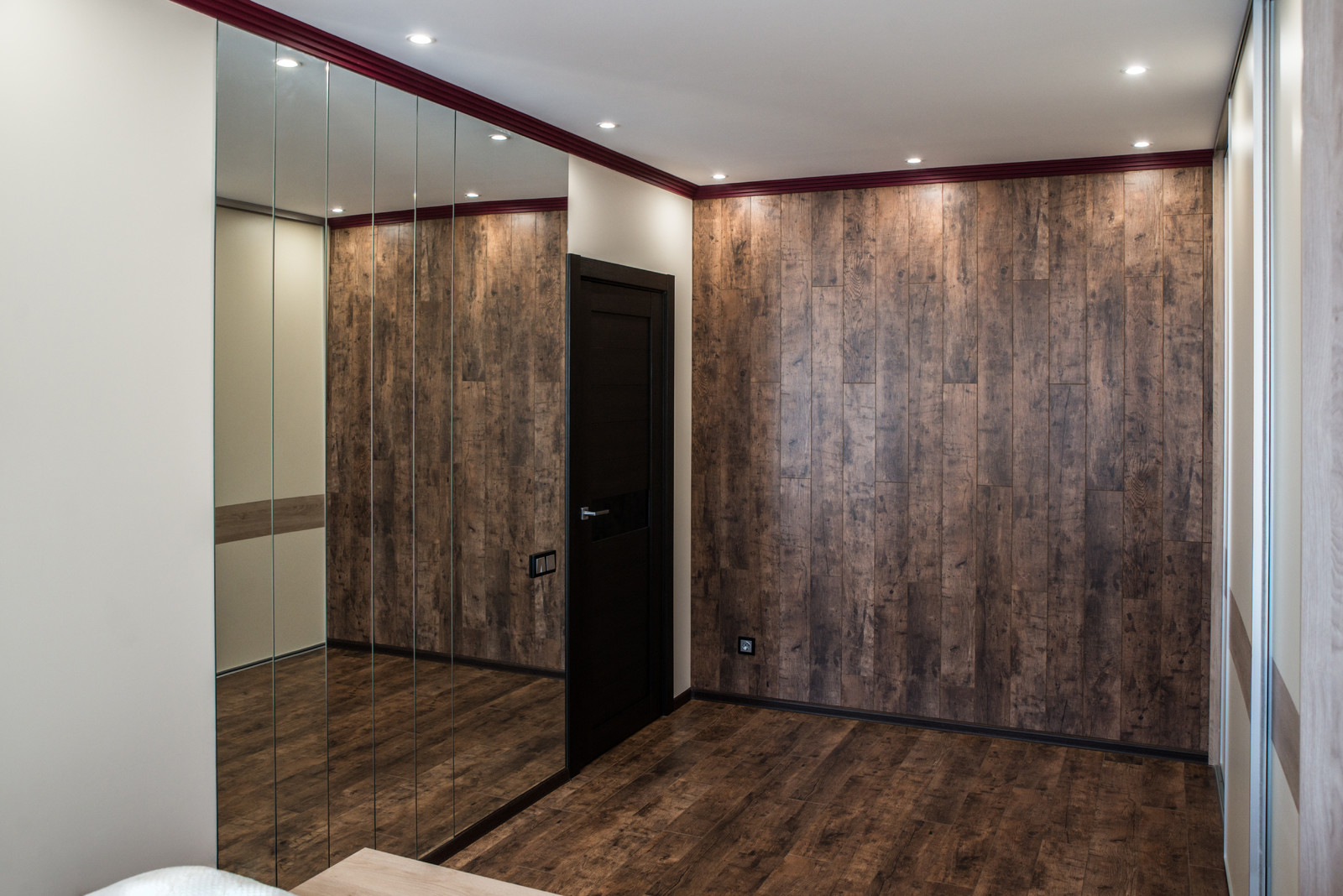 Фото реализованного проекта "Квартира для девушки в стиле лофт"