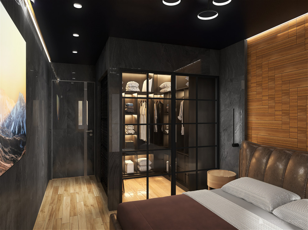 Квартира для холостяка в стиле лофт