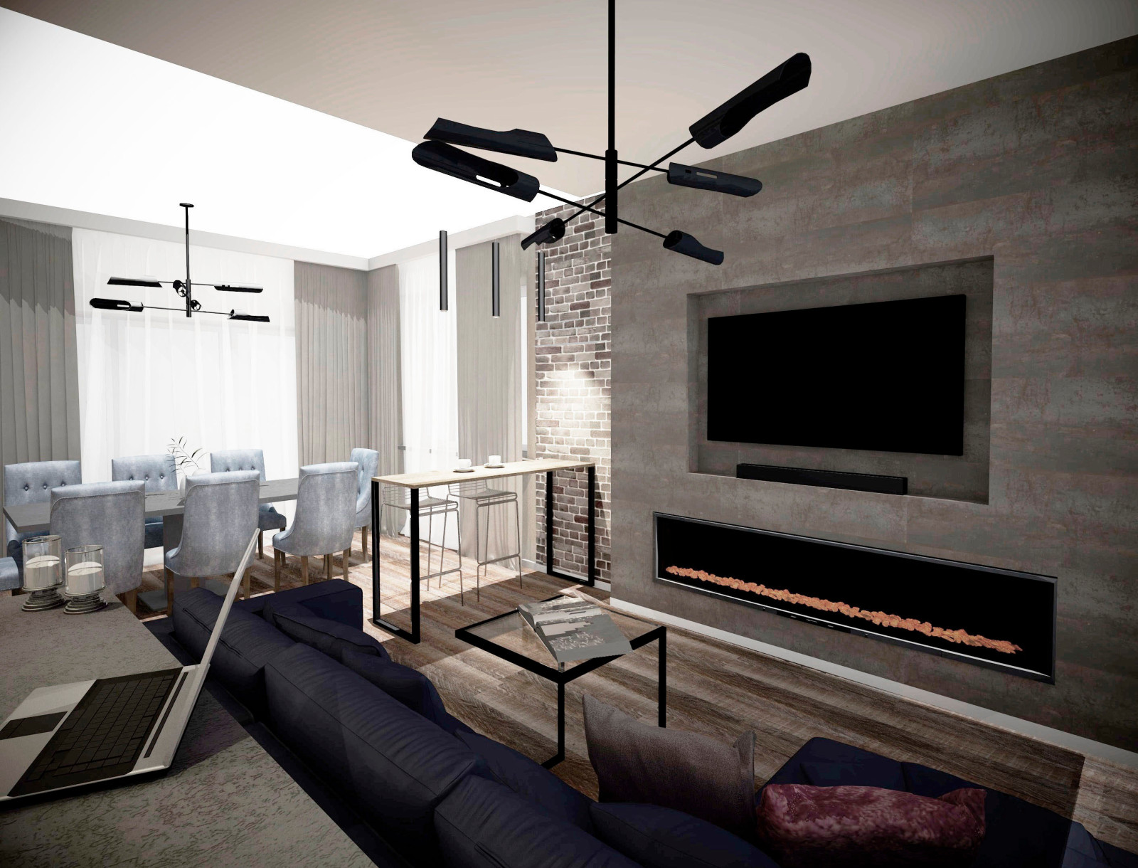 Двухэтажный дом 250 кв.м.