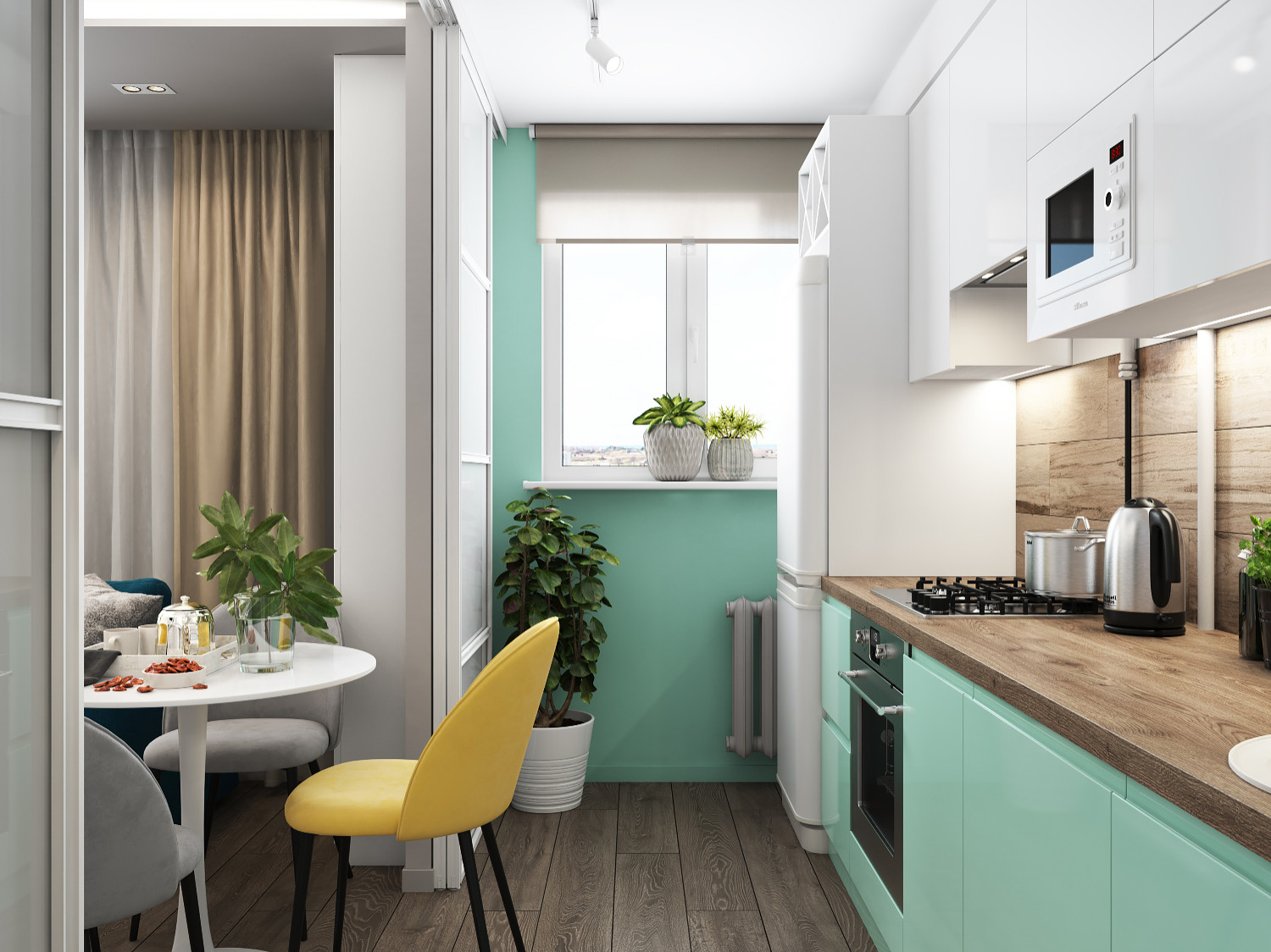 Дизайн квартиры - Металлургов 16, Екатеринбург