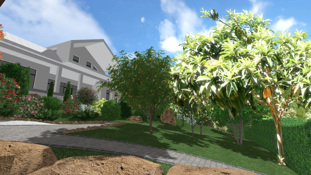 Приусадебный участок индивидуального жилого дома