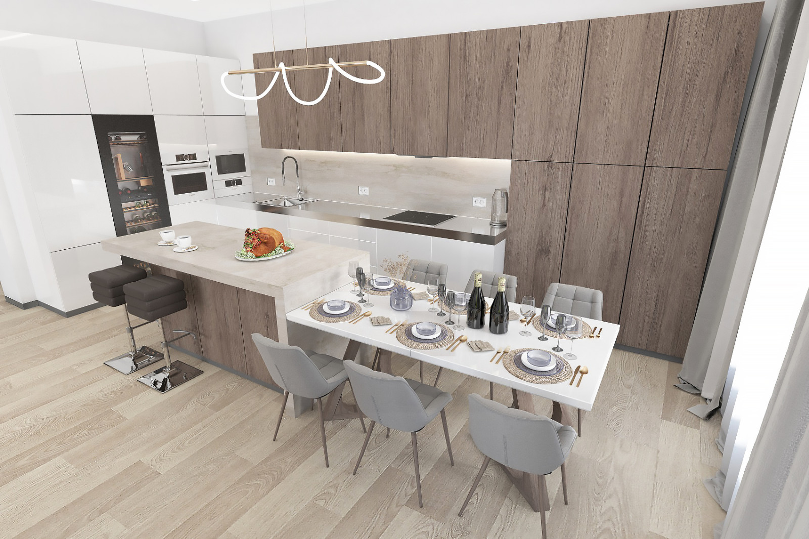 Обложка проекта: Интерьер жилого дома