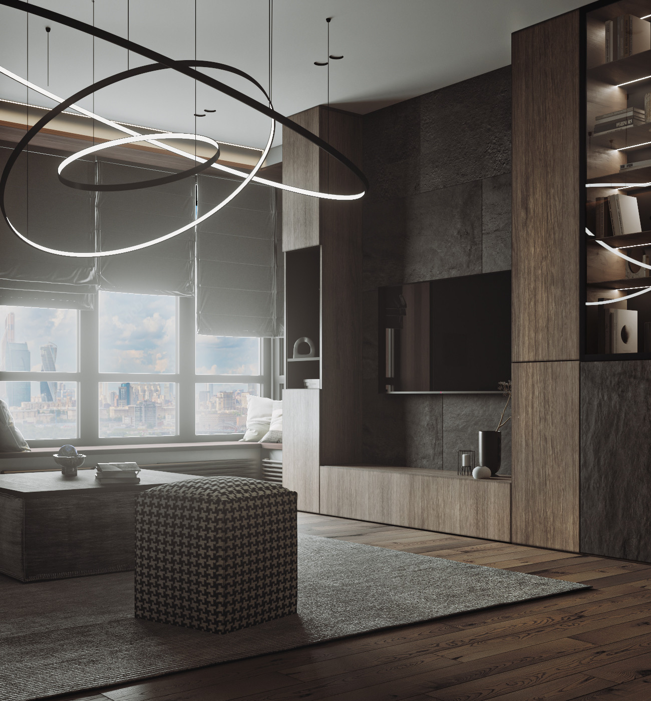 Квартира в природных тонах