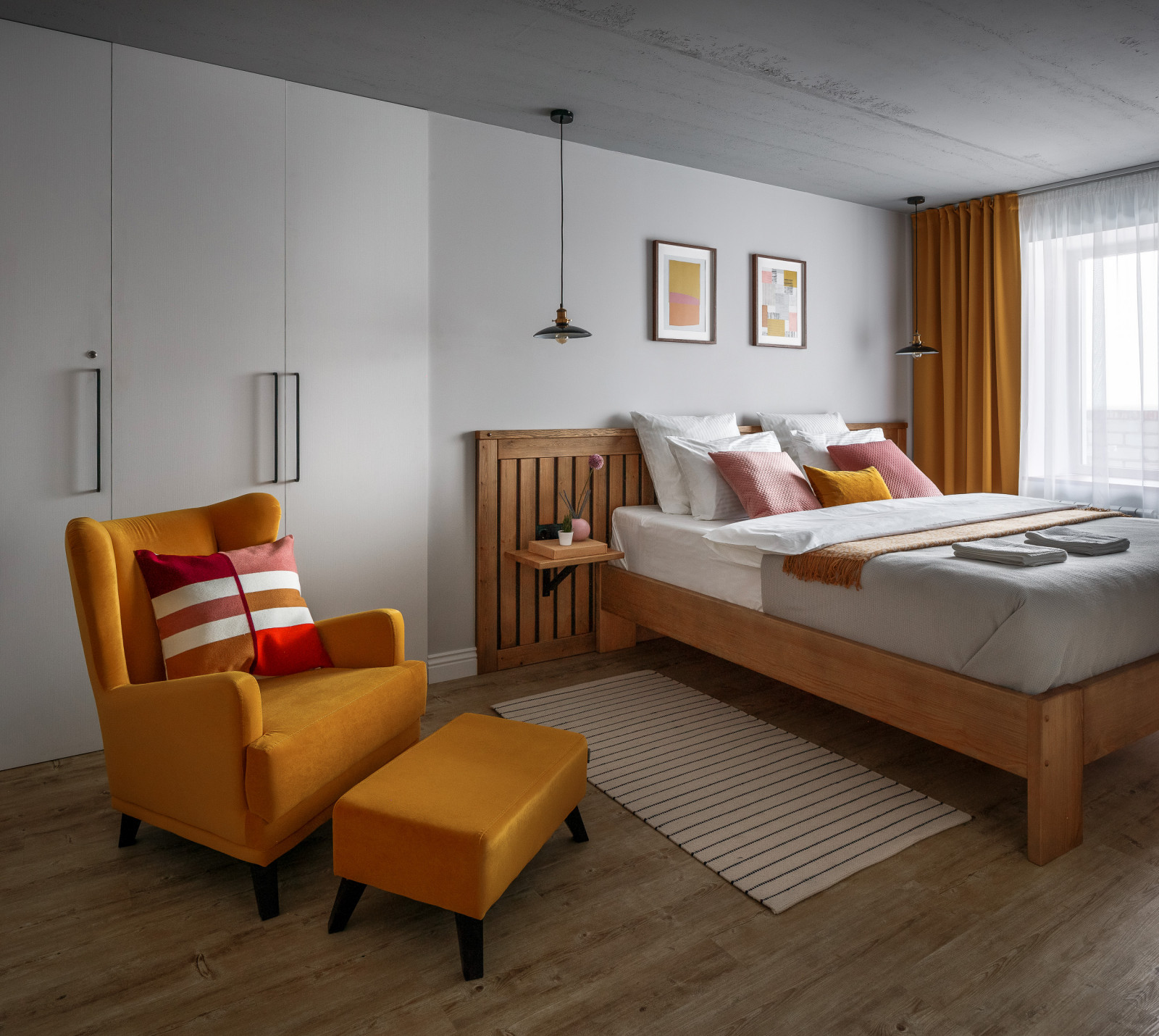 Апартаменты в стиле лофт для аренды 2