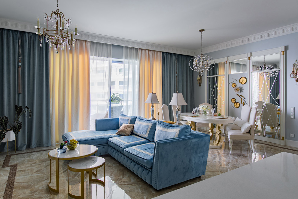 Гостиная ЖК Королевский Парк