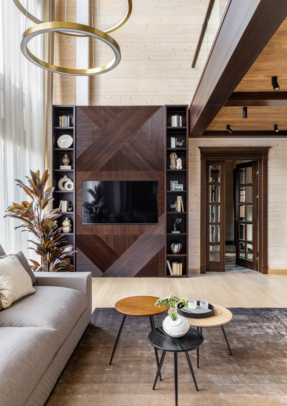 Стилизация загородного дома в Лапино