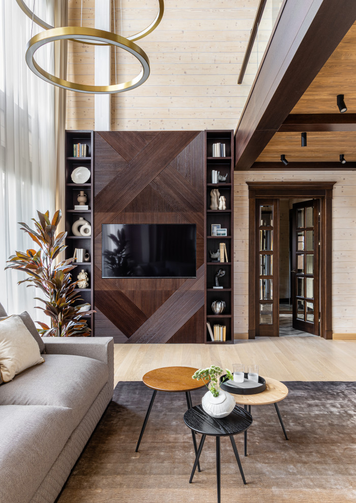 Стилизация загородного дома в Лапино