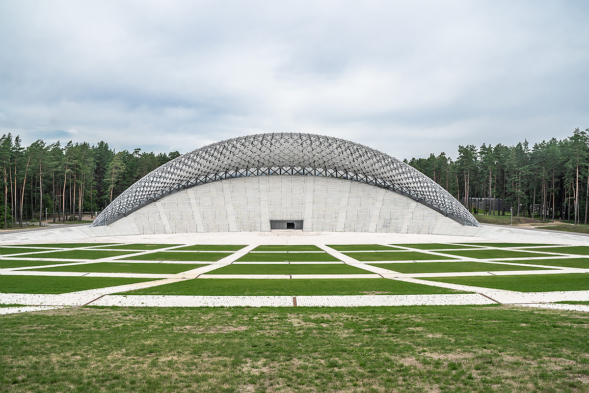 Большая эстрада в рижском Межапарке