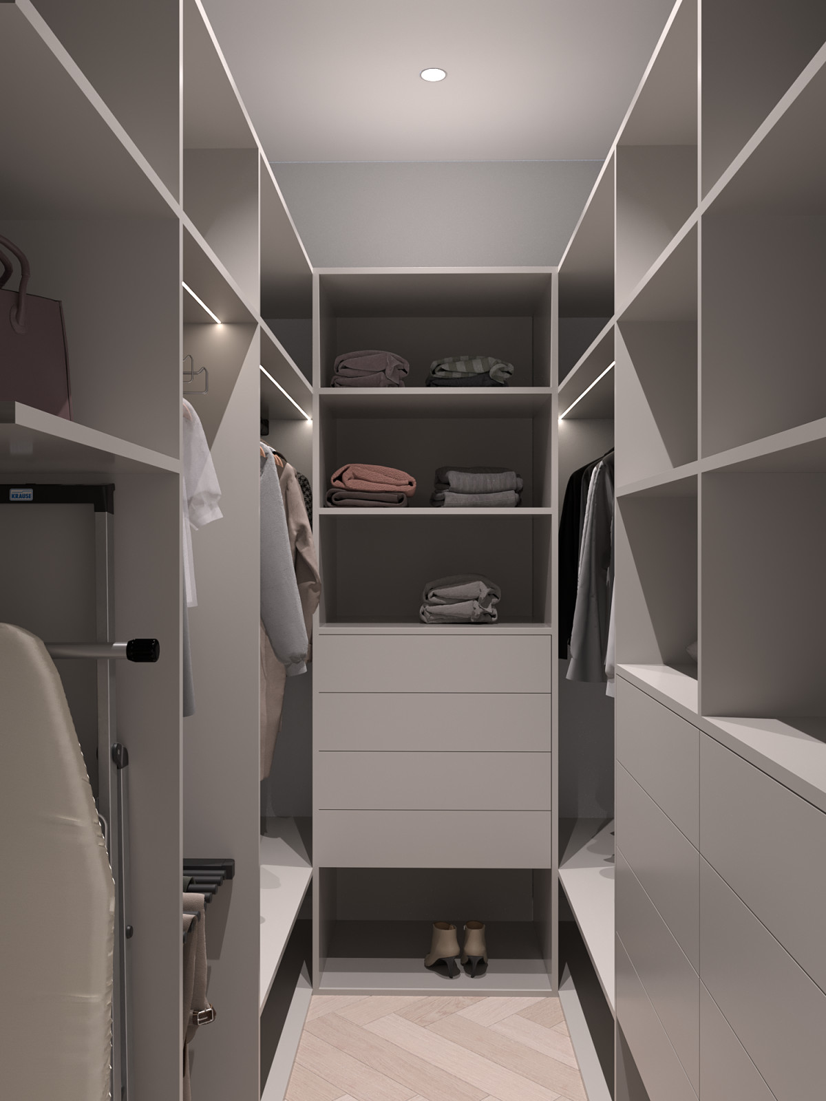 Светлая квартира в "сталинке"