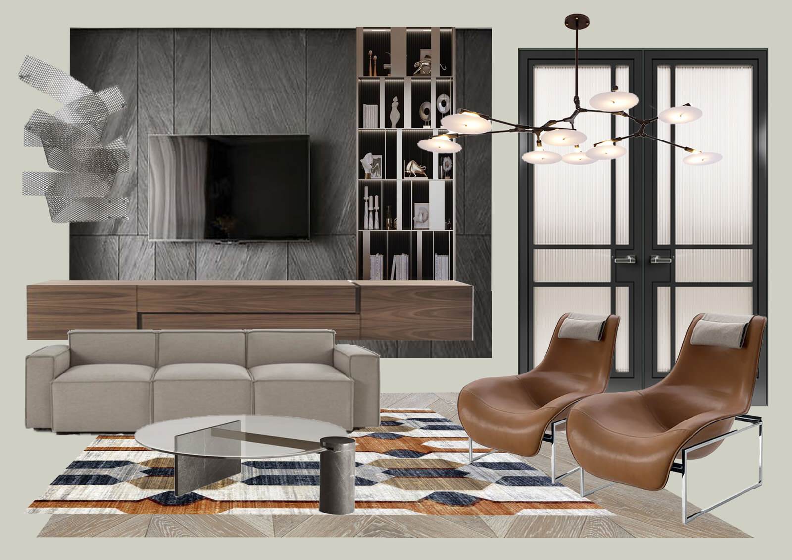 Обложка проекта: Современная квартира для молодоженов в ЖК Крылья