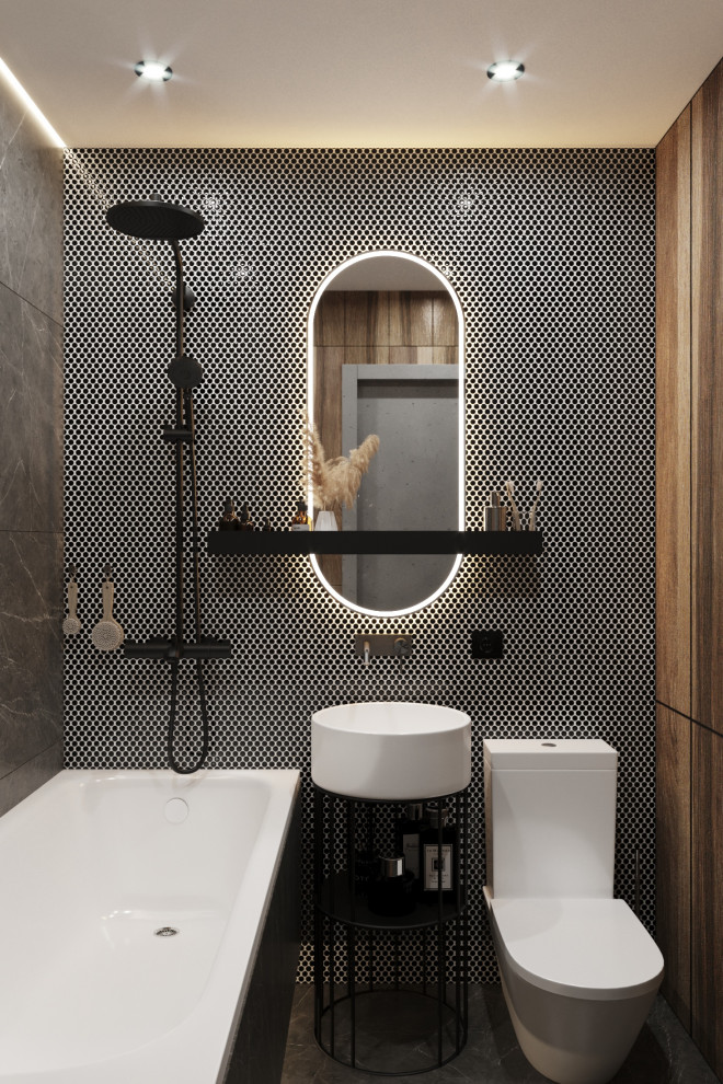 Дизайн ванной комнаты 3 м2