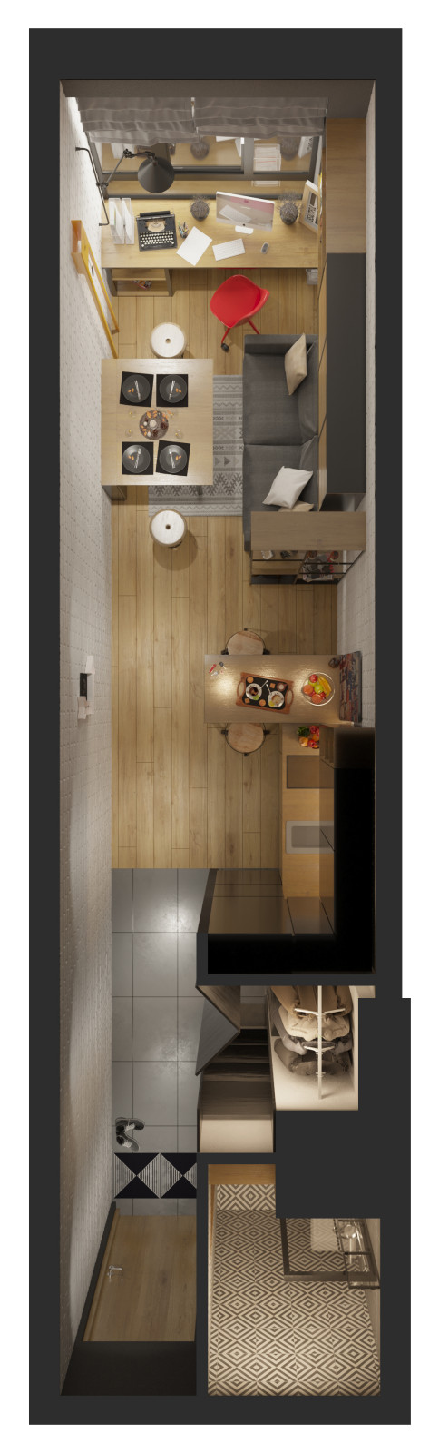 Студия- апартаменты