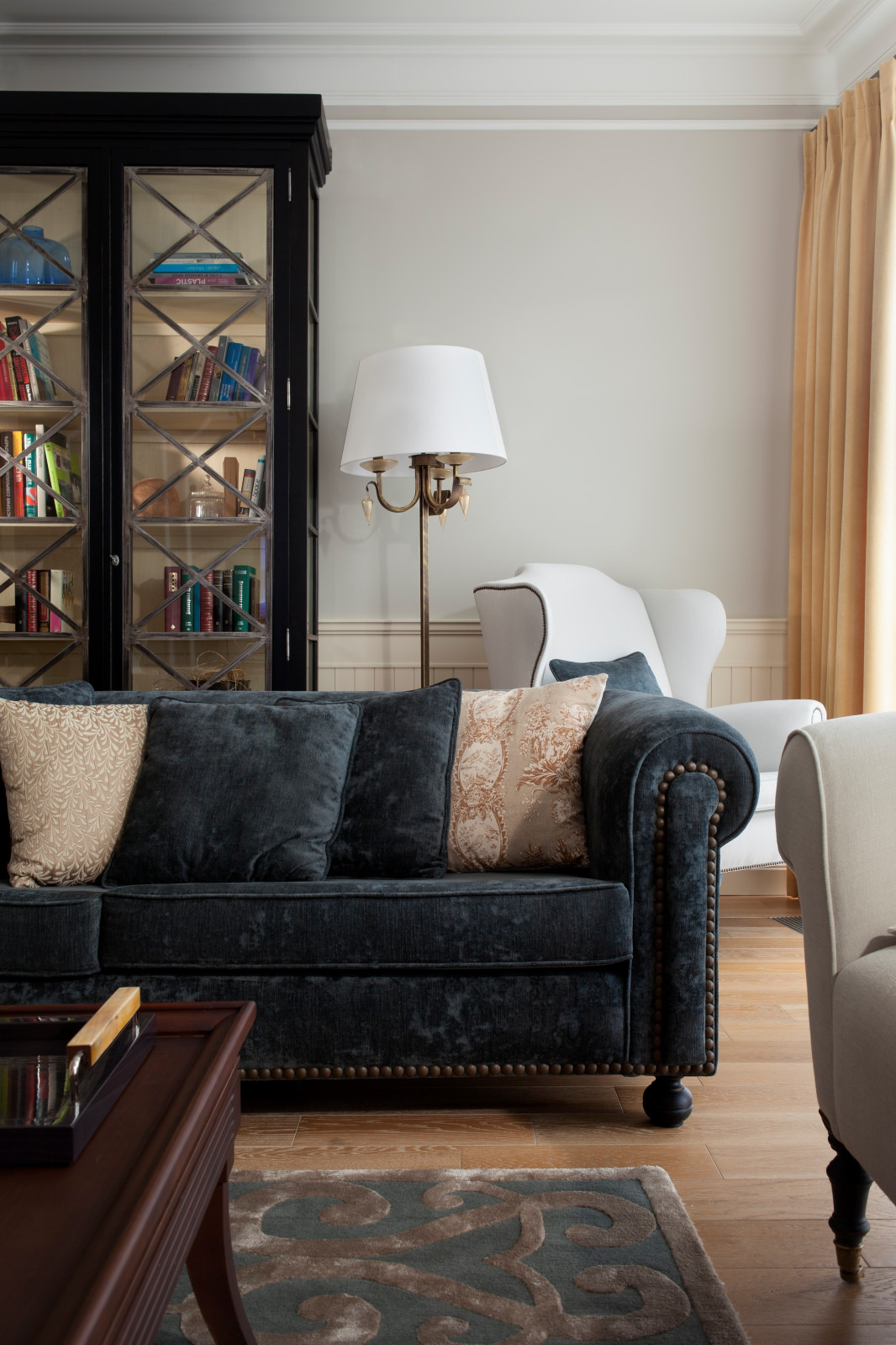 Интерьер в стиле Прованс с элементами феншуй