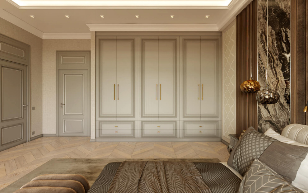 Дизайн интерьера жилого дома. Современная классика.