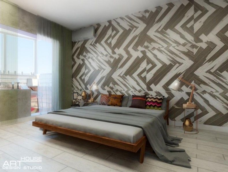 Интерьер квартиры для молодой семьи по ул.Карла Маркса, г.Хабаровск