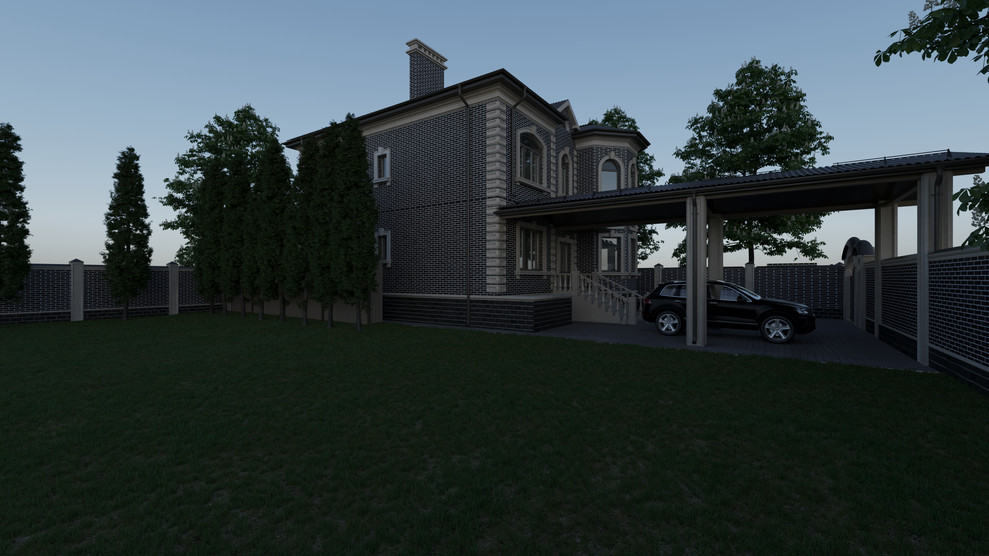 House_002_проект частного дома "ул. Спартаковская, Ростов-на-Дону"