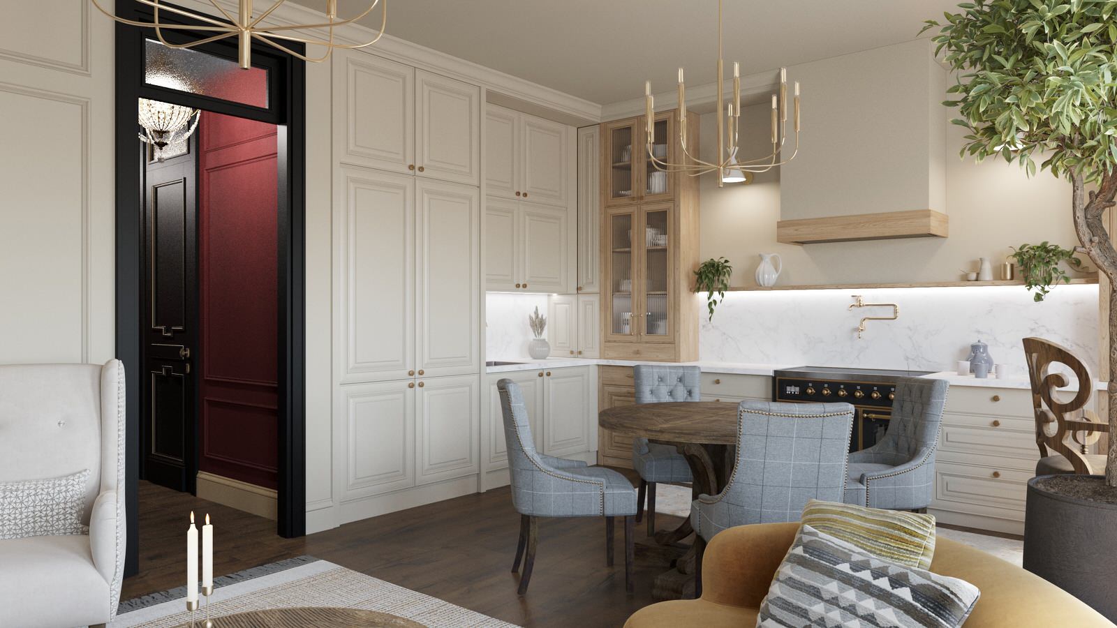 Кухня-гостиная