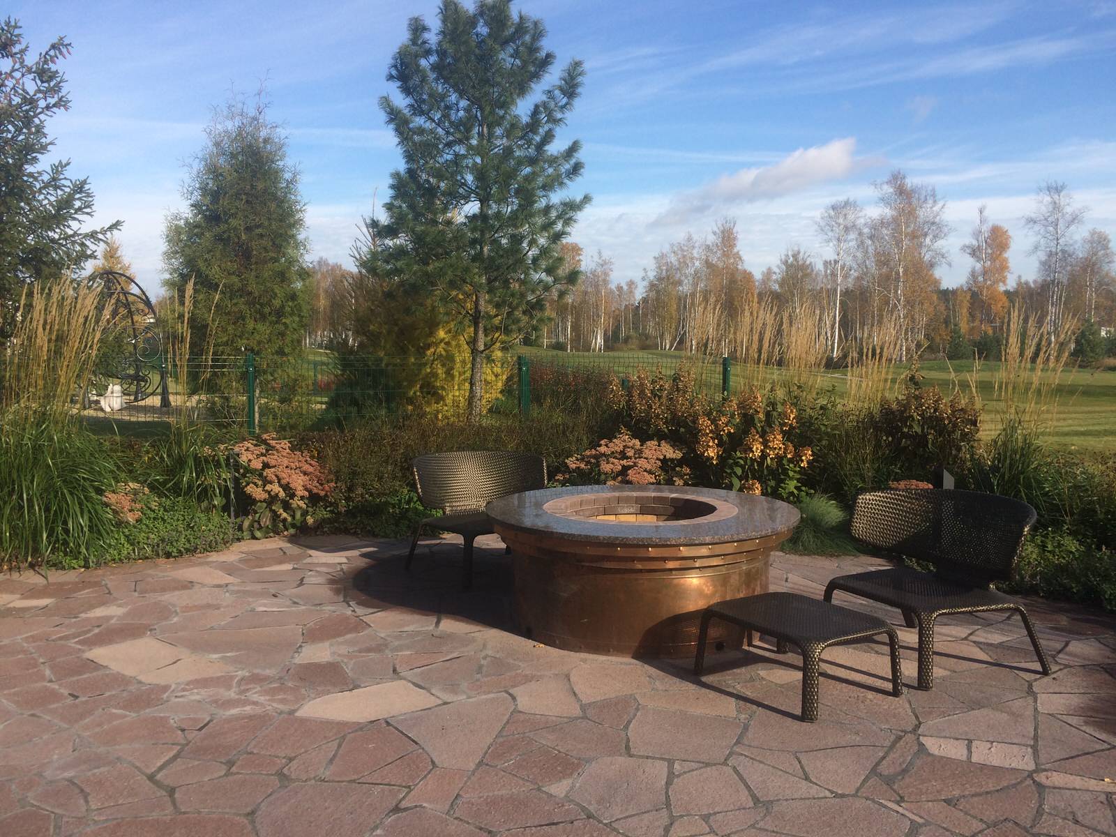 Участок с видом на гольф-поле