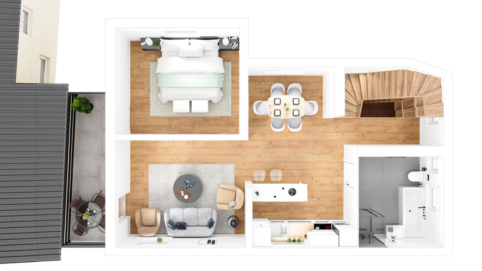 3D-Grundriss
