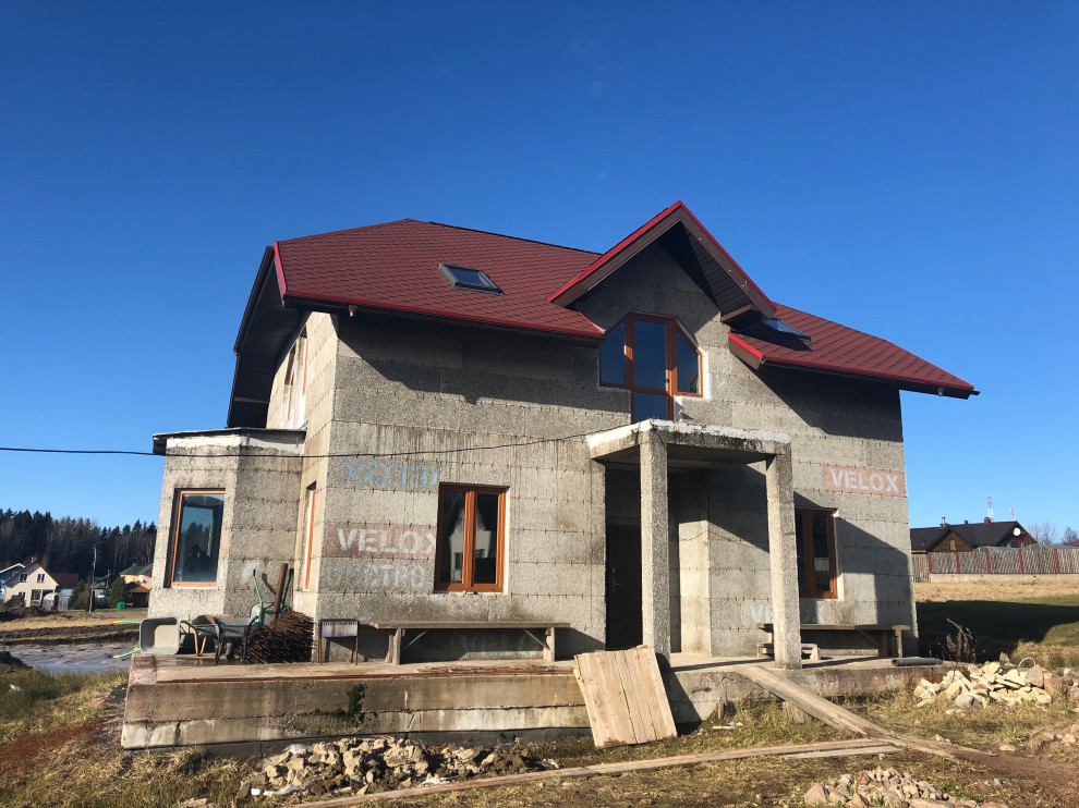 Обложка проекта: Реконструкция дома в кп "Капелла"