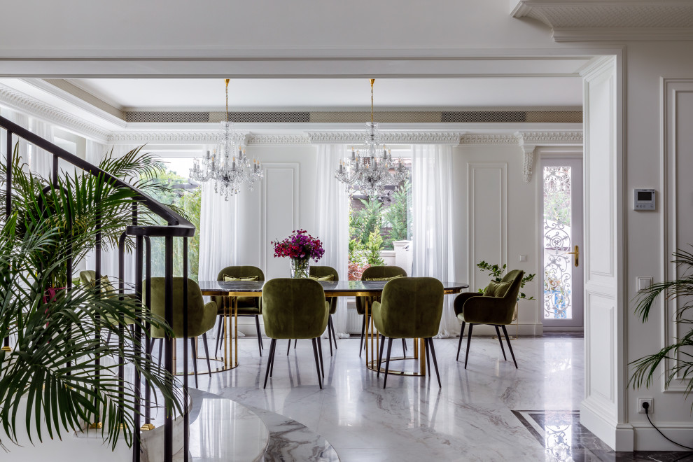 Гипсовая лепнина Аврора в интерьере частного дома в Краснодаре