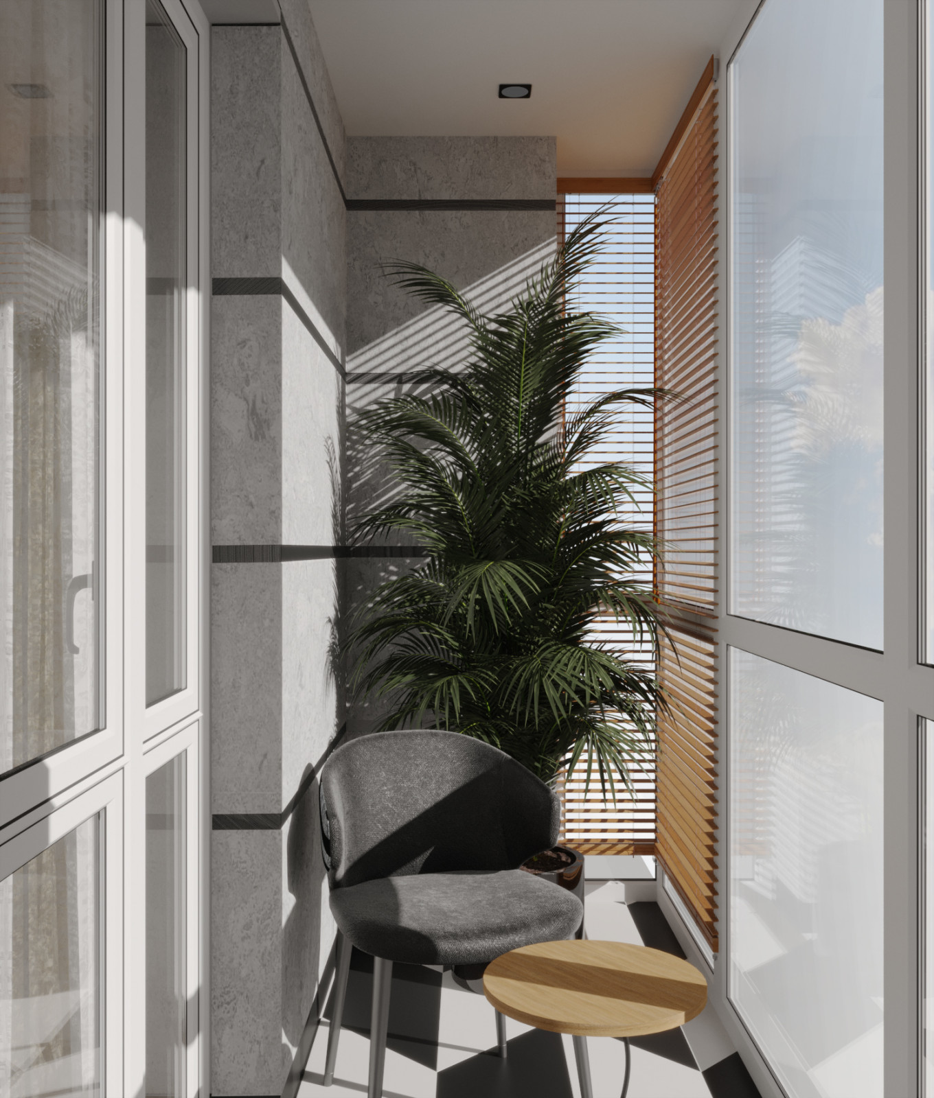 Black&White, проект квартиры