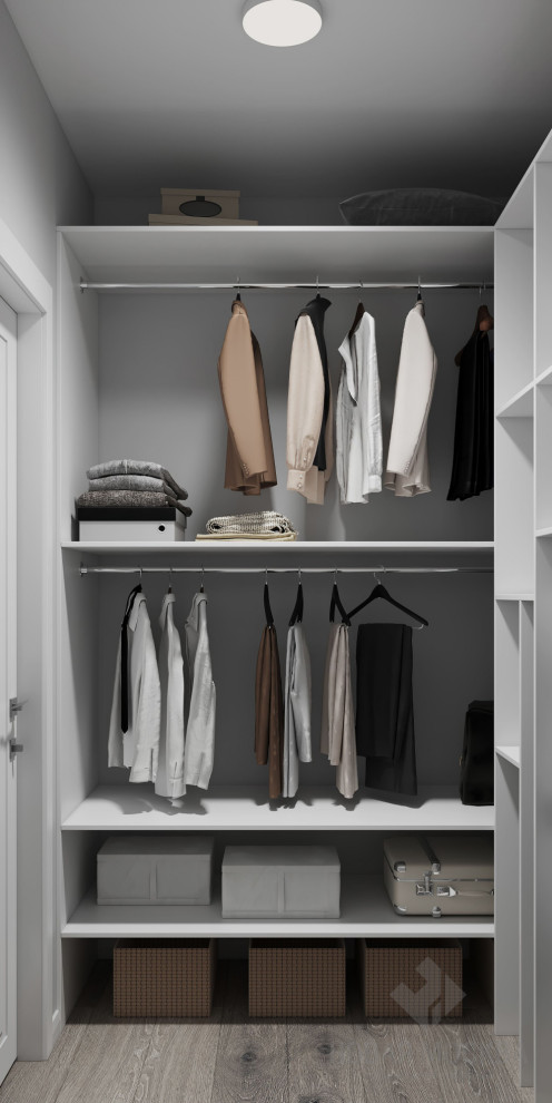 Дизайн-проект трехкомнатной квартиры ЖК "Лучи"