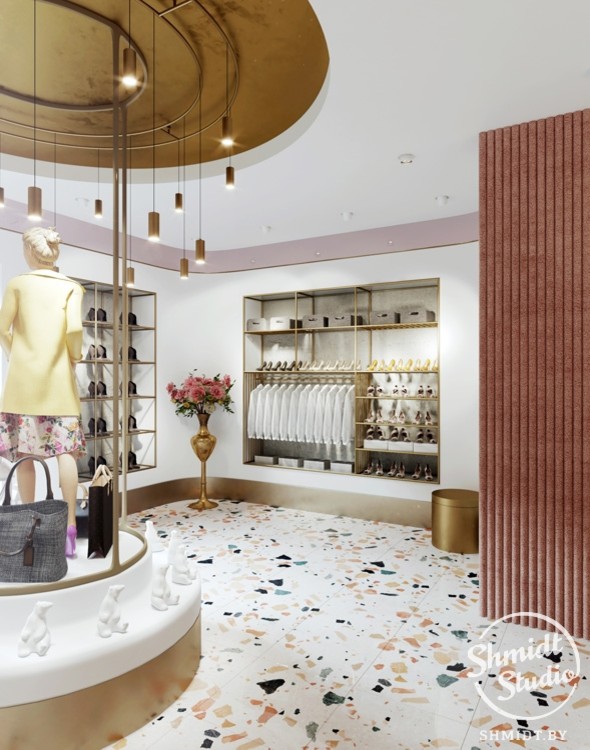 Проект интерьера Boutique