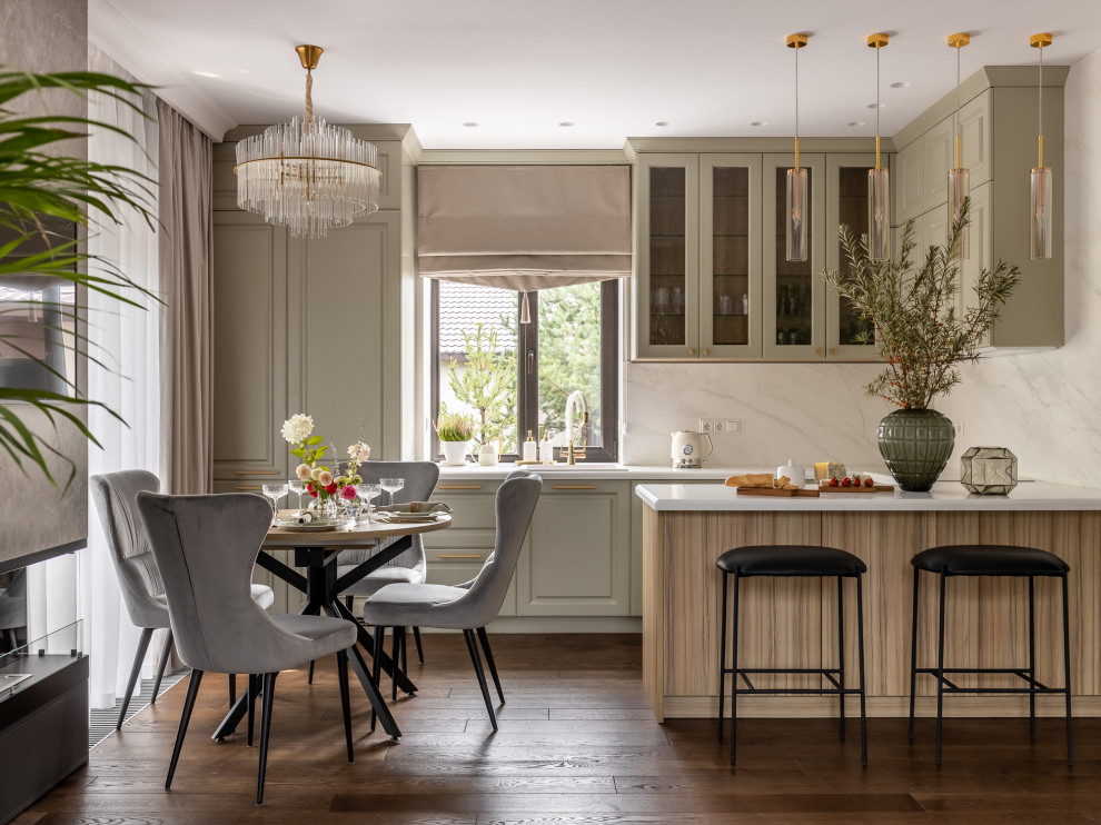 Houzz тур: Интерьер в эстетике буржуазного пригорода