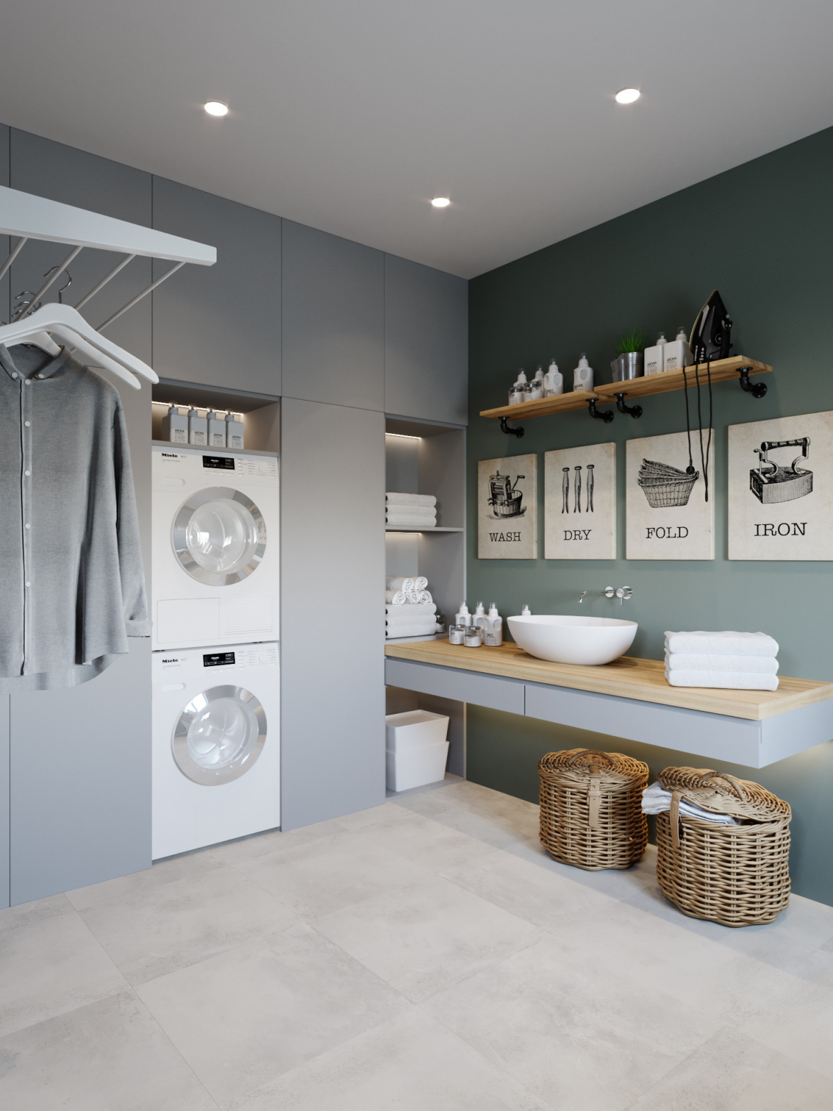 Дизайн-проект дома в загородном клубе "Серебряный остров"