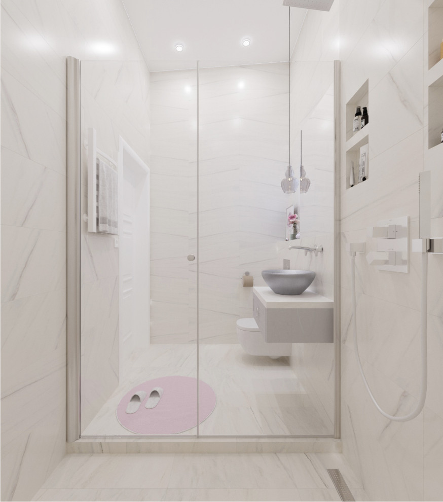 Двухуровневая квартира в стиле Ар-деко