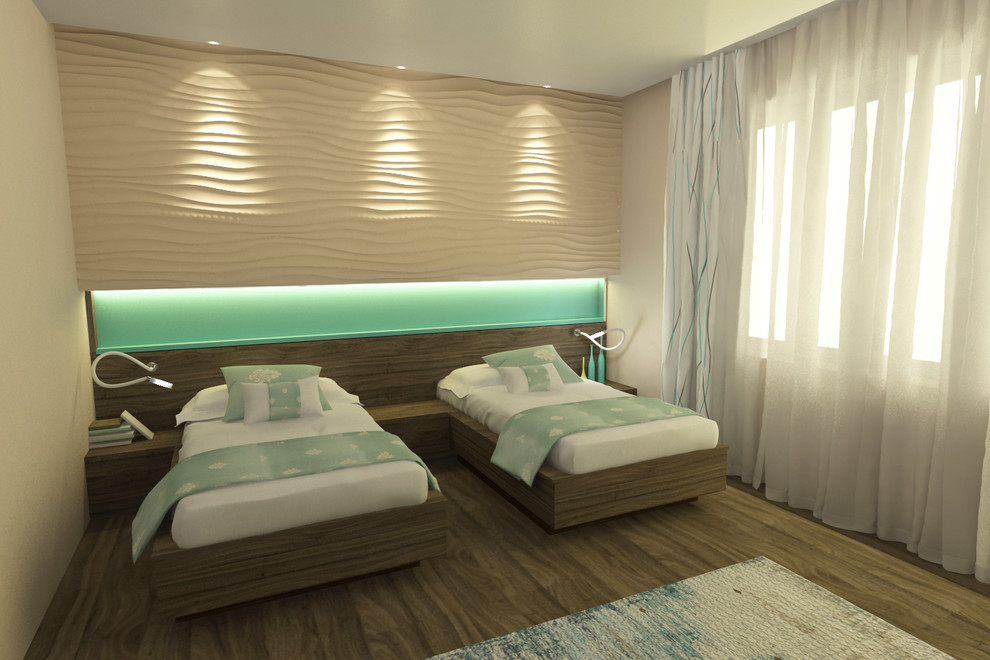 Обложка проекта: Интерьер гостевой спальни с санузлом