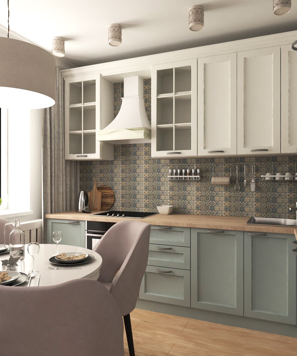 Обложка проекта: Дизайн интерьера двухуровневой квартиры