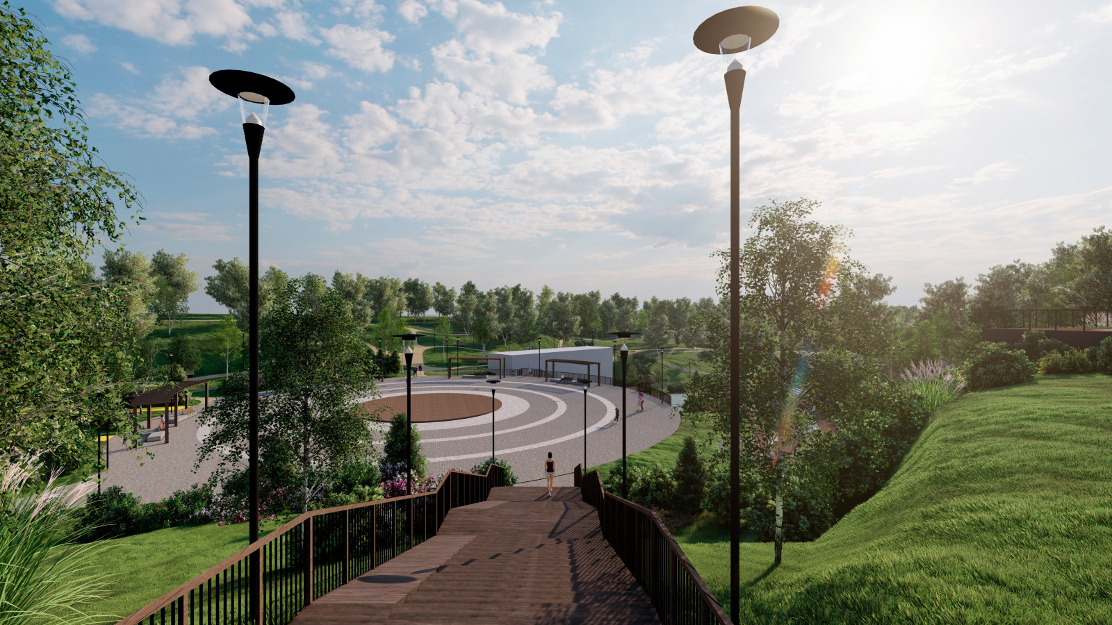 Архитектурный проект рекреационного комплекса GREEN PARK