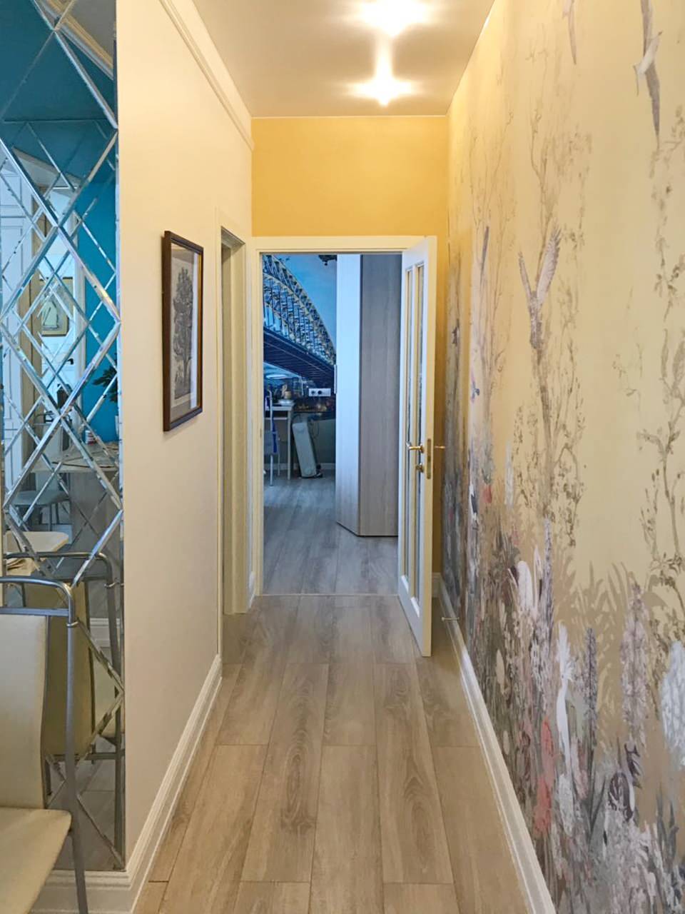 Кабинет в четырехуровневой квартире