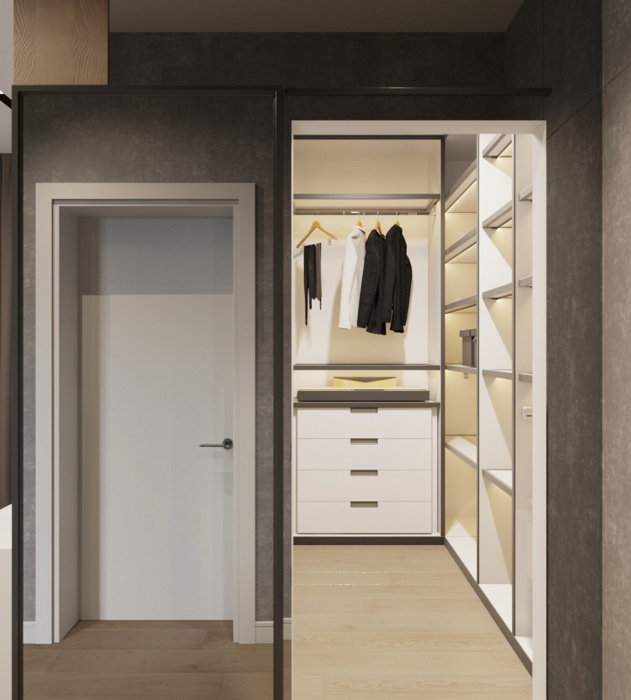 Интерьер спальни частного дома с.Рощино