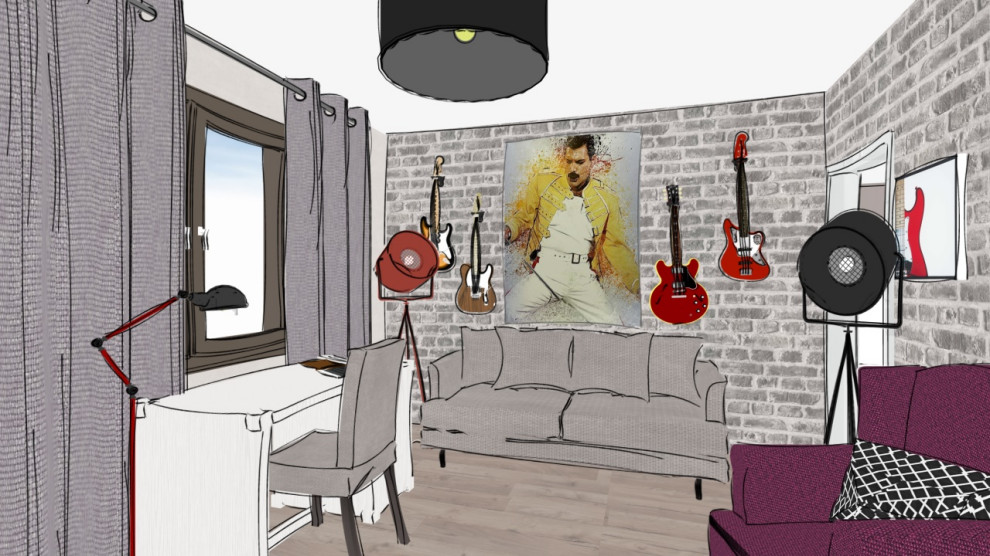 Обложка проекта: Комната для подростка