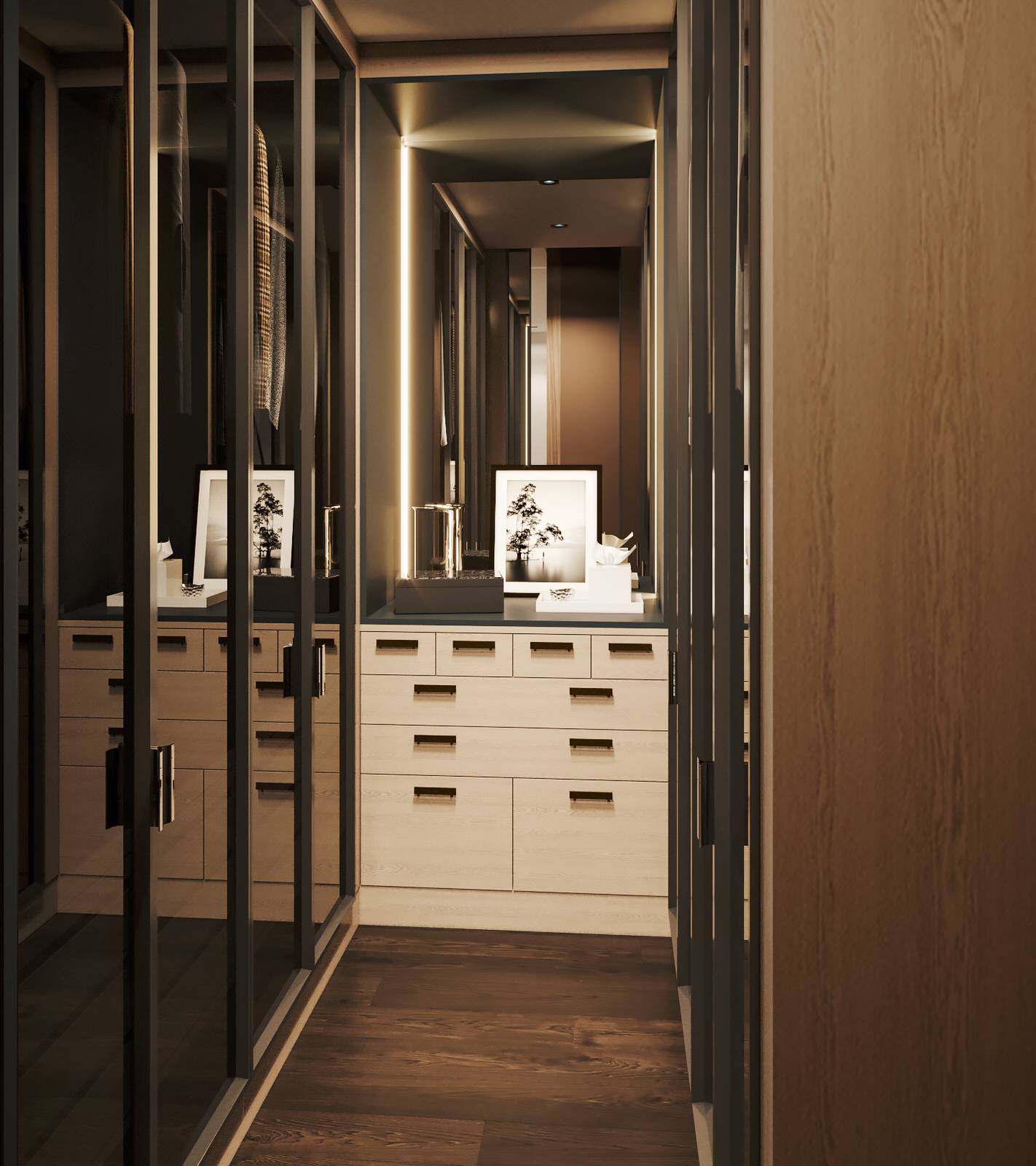 Barrin House | гардеробная