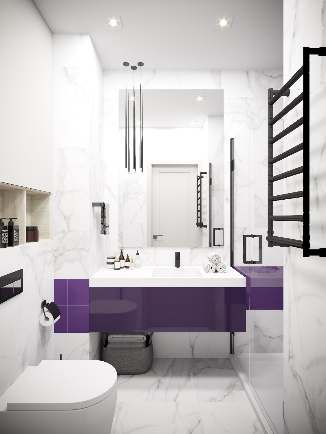 Санузел с душем