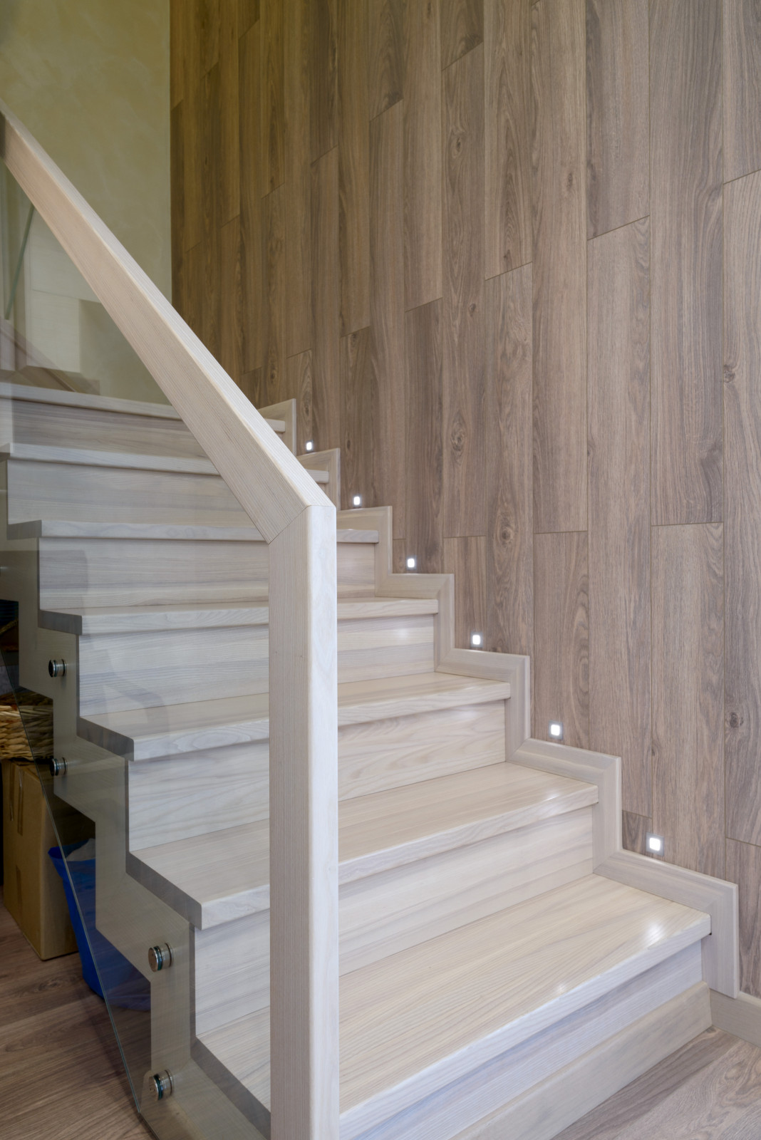 Двухъярусная квартира в стиле Экоминимализм