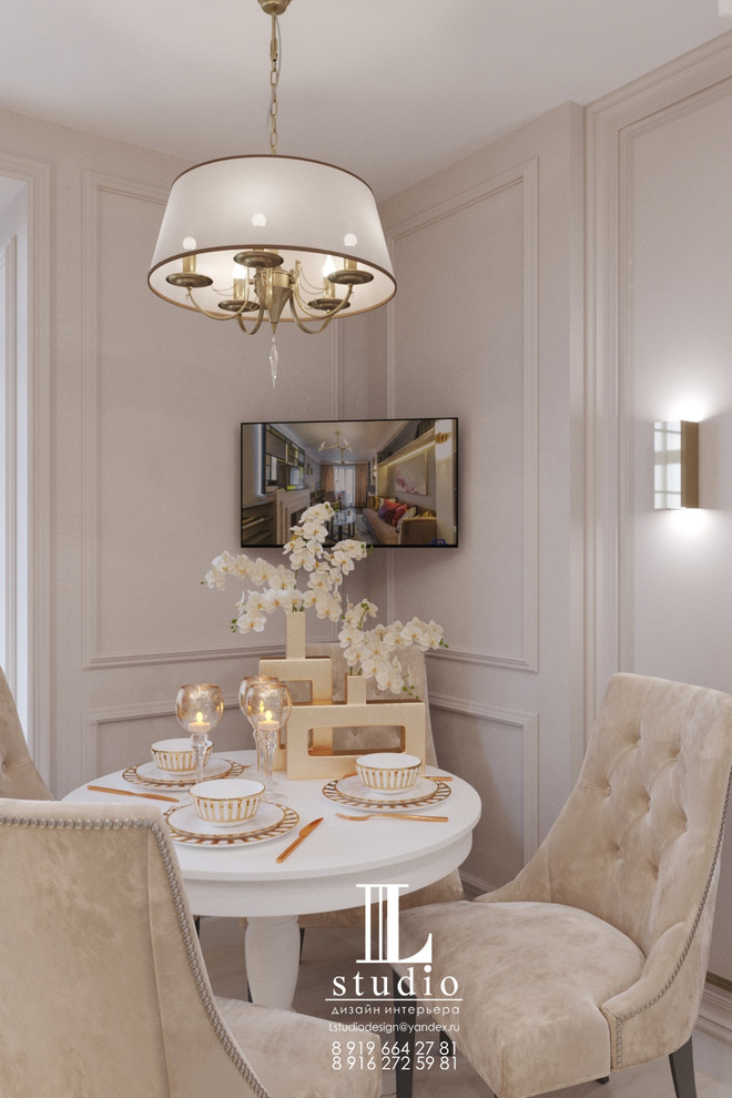 Неоклассика с голубыми акцентами