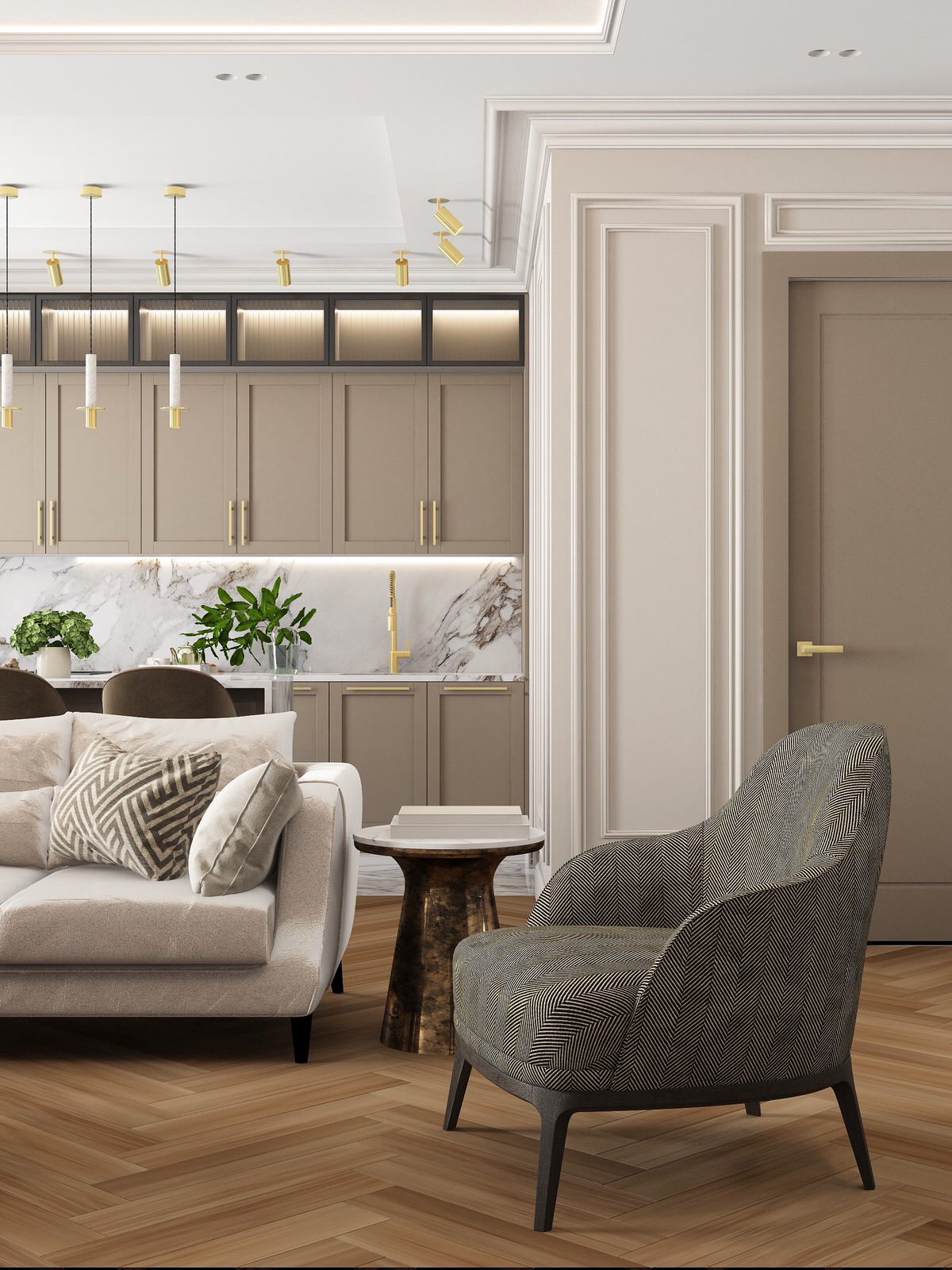 Кухня-гостиная