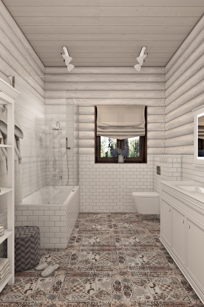 Деревянный дом в стиле "Рустик"