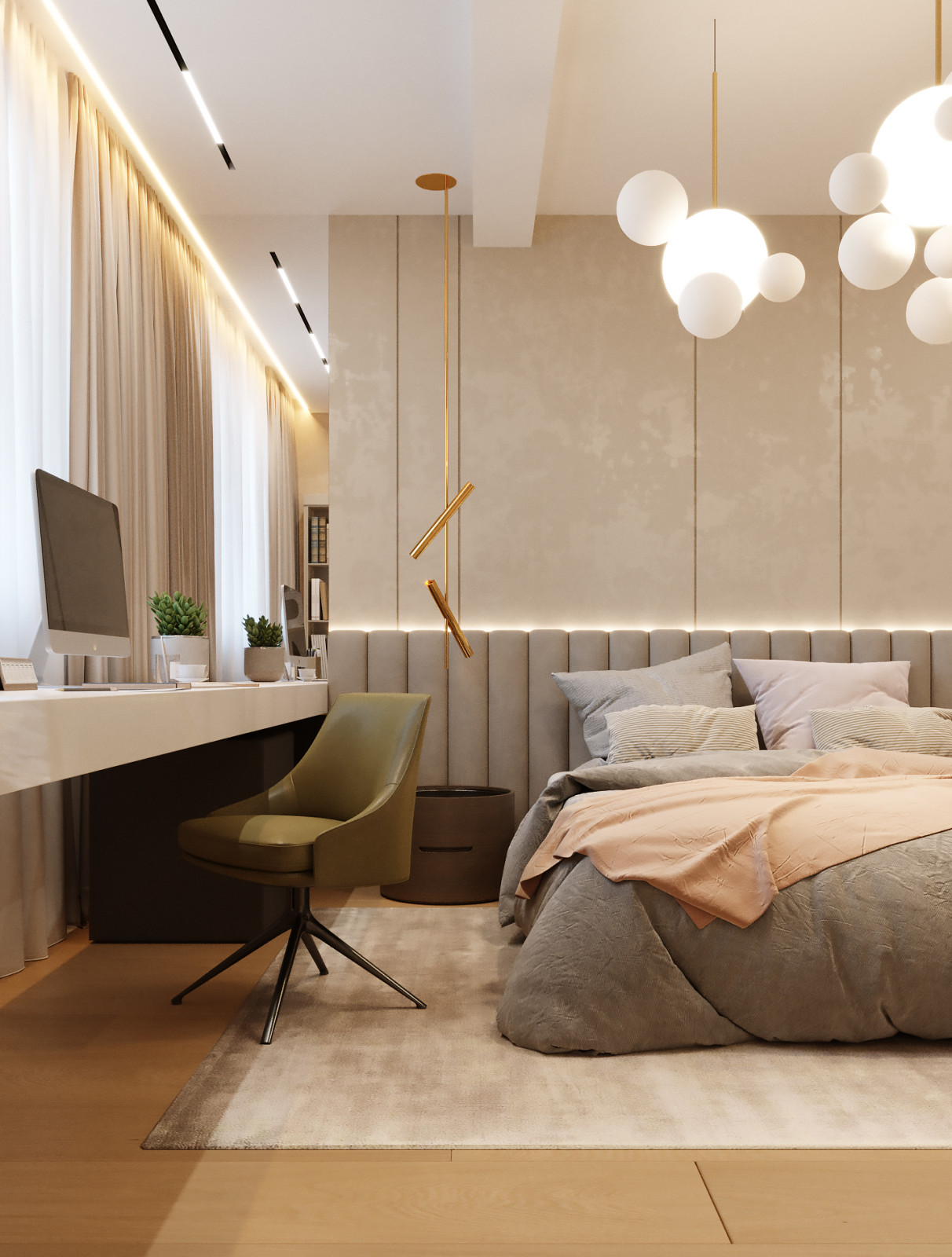 Интерьер квартиры ул. Шмидта 210м2