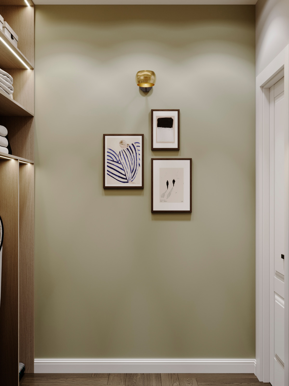 Уютный интерьер в ЖК Западный Порт