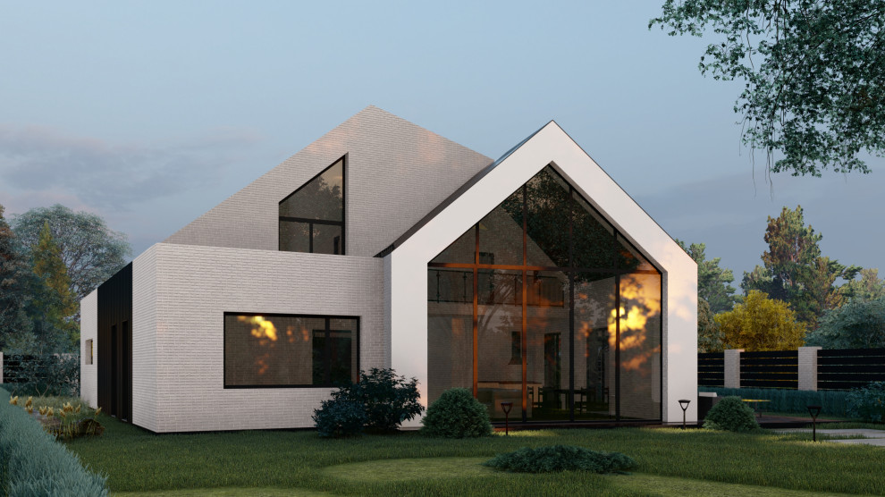 Проект 2-этажного дома для Елены