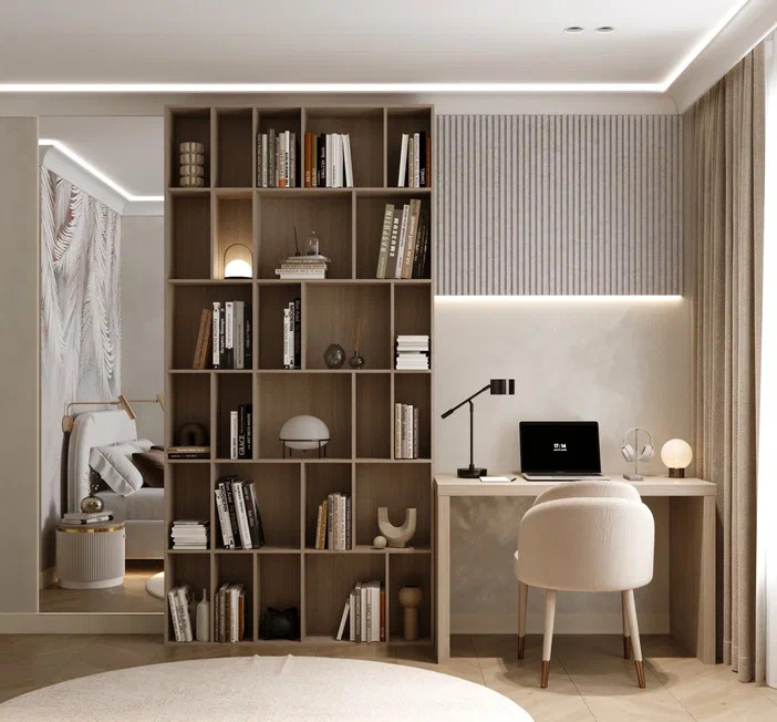 Красивая квартира в стиле современная классика