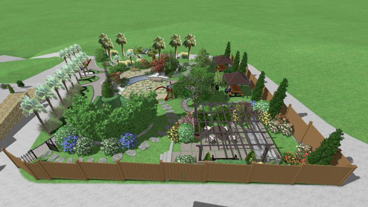 Общественная территория частной гостинницы